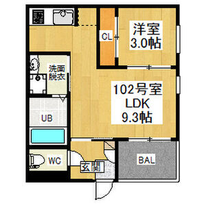 【REGALEST Eleの間取り】