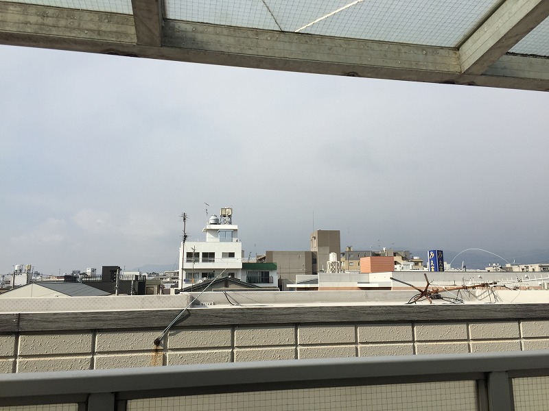 眺望　3階なので、眺望良好！