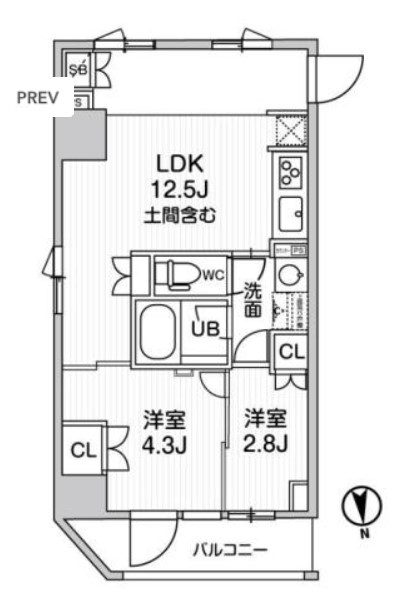 nido　SHIN-OKACHIMACHIの間取り
