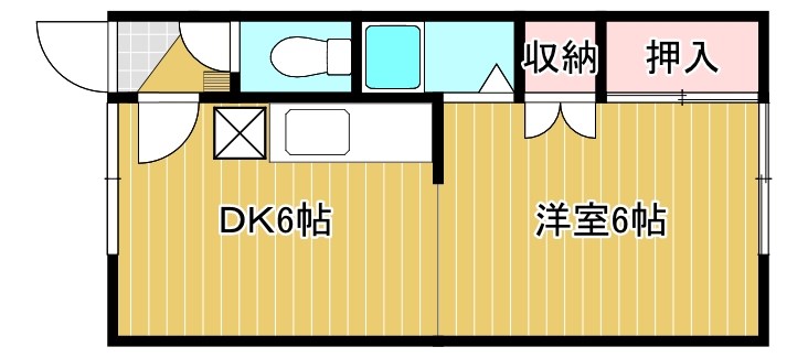 コーポ泉の間取り