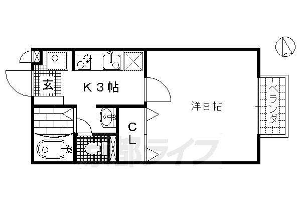 アビタシオングラートの間取り