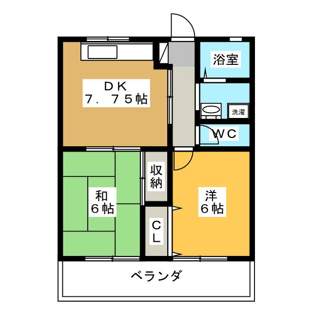 カルム宮前の間取り