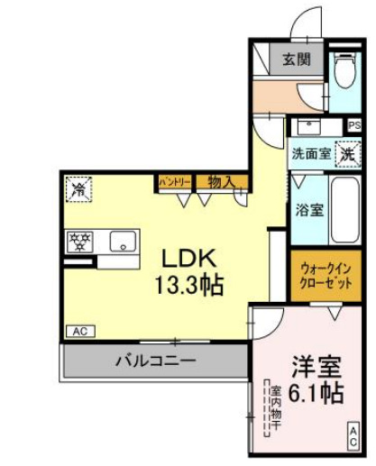 D-Hills天王の間取り