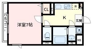 さいたま市南区文蔵のマンションの間取り