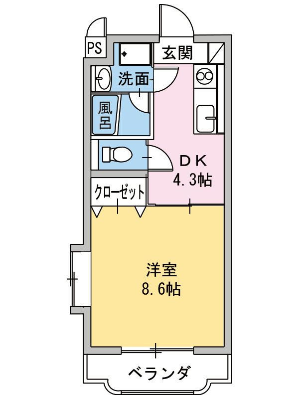 エミネンス　Hattoriの間取り