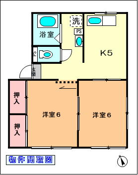 ソファーレ 幸　の間取り