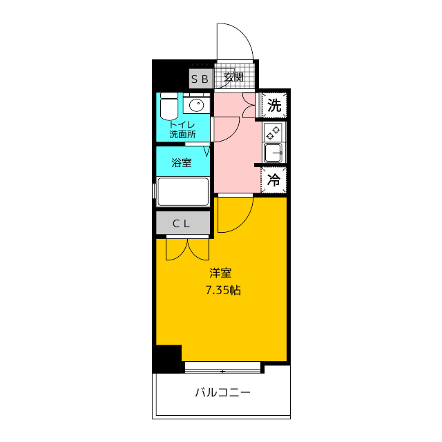 サヴォイレジェントの間取り