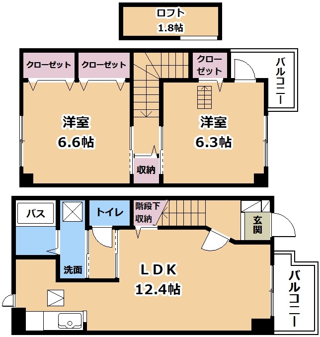 ブリヤンブリーズの間取り