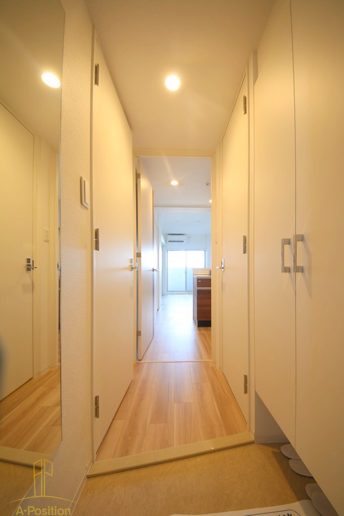 玄関　セレニテ難波リアン