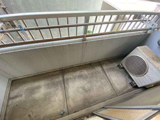 バルコニー　※別部屋の写真です