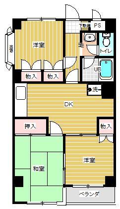 ウィンヒルズの間取り