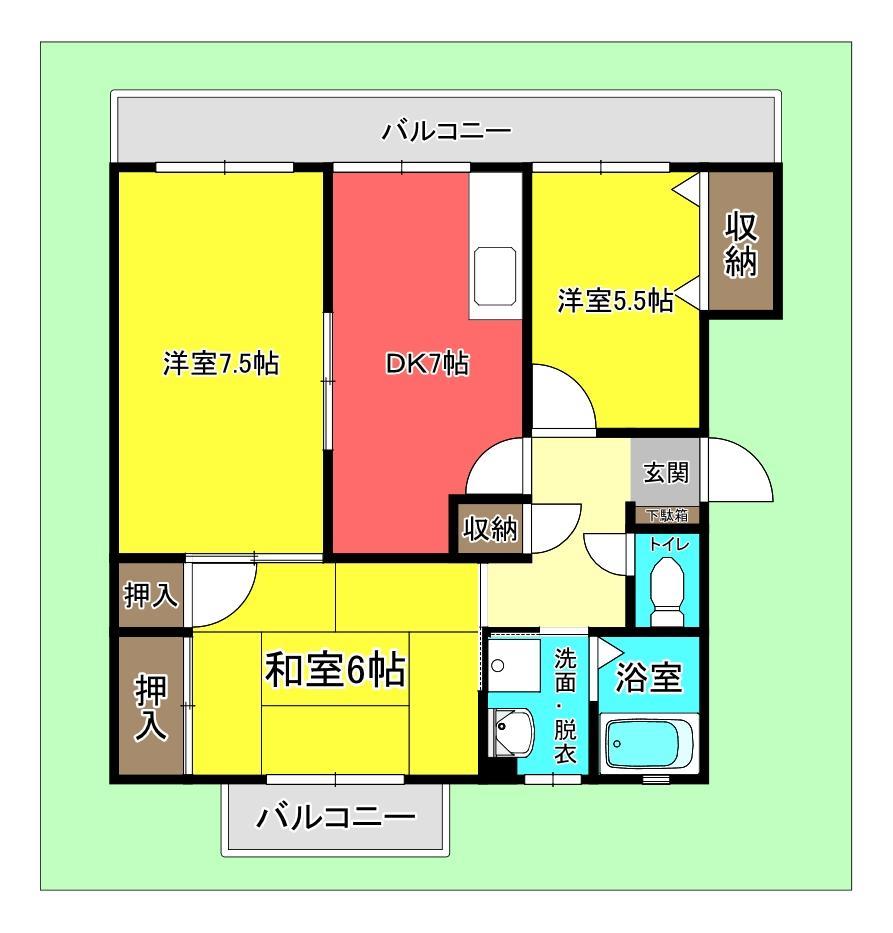 グランカルディアの間取り