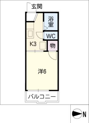 タウニー内田の間取り