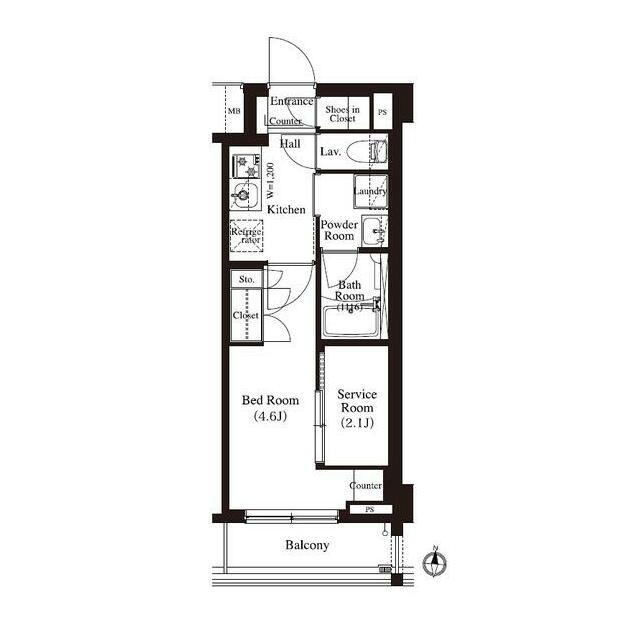 アーバンパーク住吉の間取り