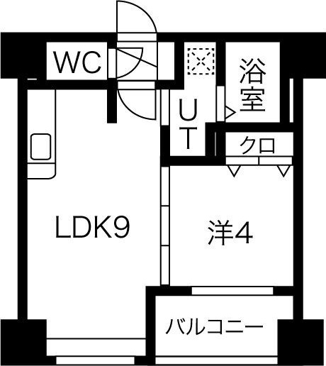 クラッセ琴似ステーションの間取り