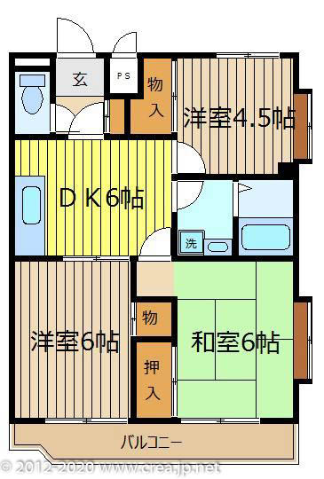 エクセルドシオノの間取り