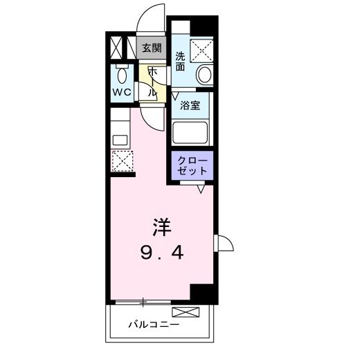 豊田市浄水町のマンションの間取り