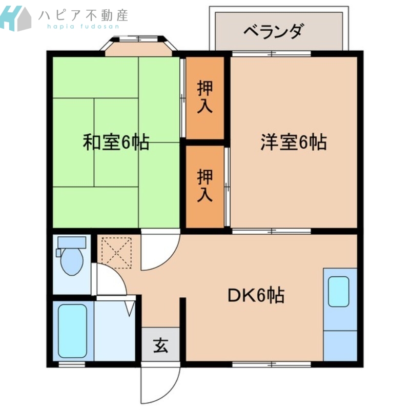 muutos南花岡3の間取り