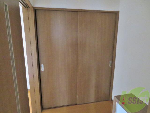 収納　クローゼットは大きさがあって良いですね。