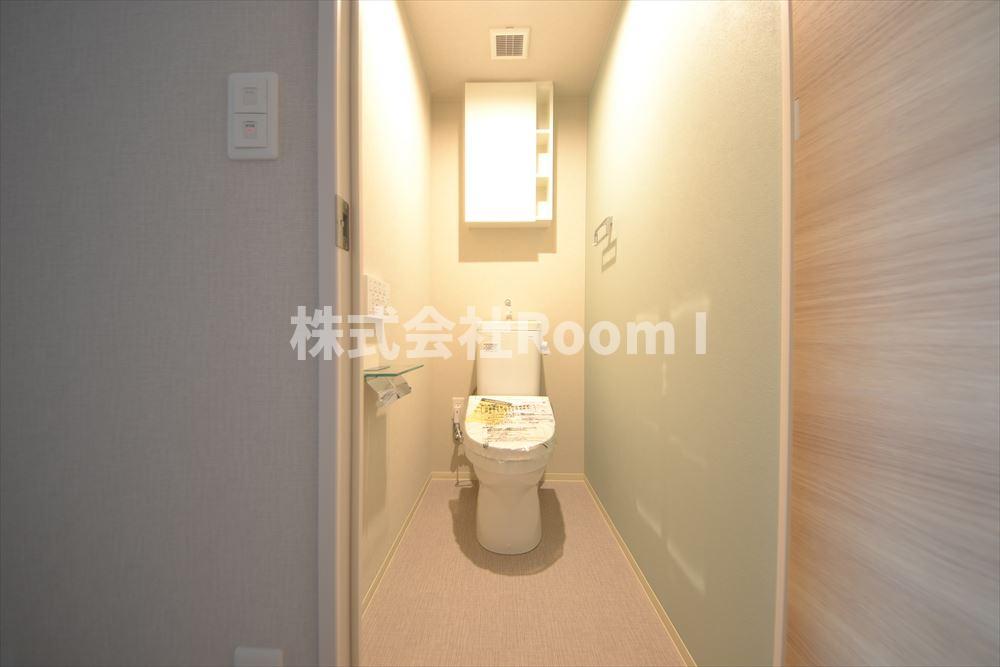 トイレ　清潔感のあるトイレです