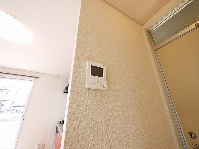 セキュリティ　モニター付きインターホン