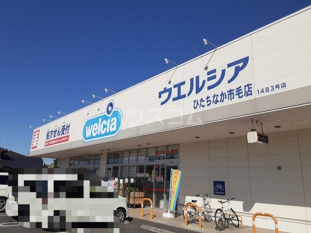 ドラックストア　ウエルシアひたちなか市毛店（ドラッグストア）まで1080m