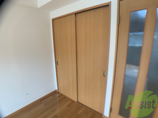 収納　クローゼットがありました。お洋服や荷物はここへ