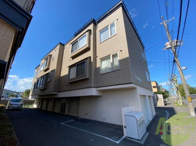 建物外観　札幌市東区北２７条東「グラウディ・レビジョン２」