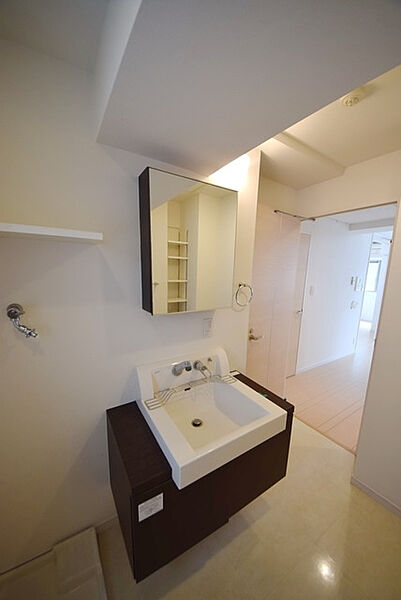 洗面設備　※別部屋の参考写真です。