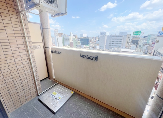バルコニー　日当たり眺望良好