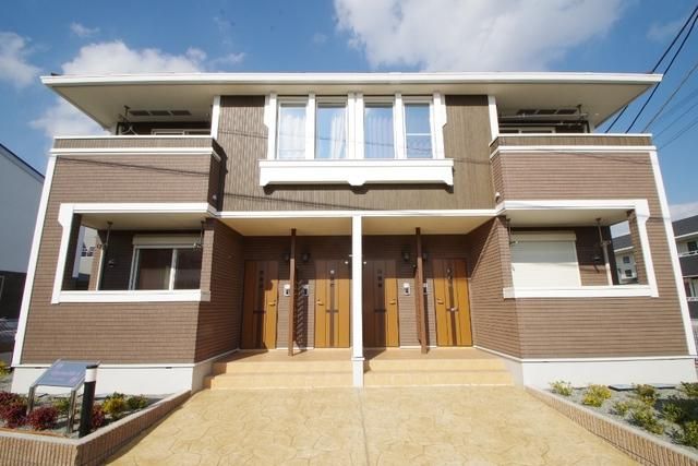 建物外観　☆全部屋角部屋施工★