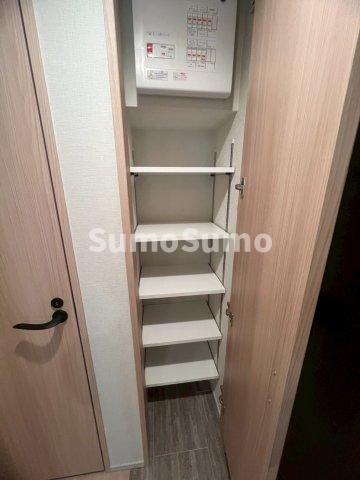 収納　たっぷりとした収納スペースです