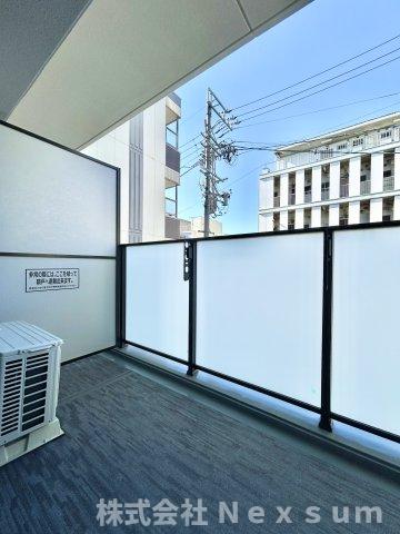 バルコニー　バルコニー付きです