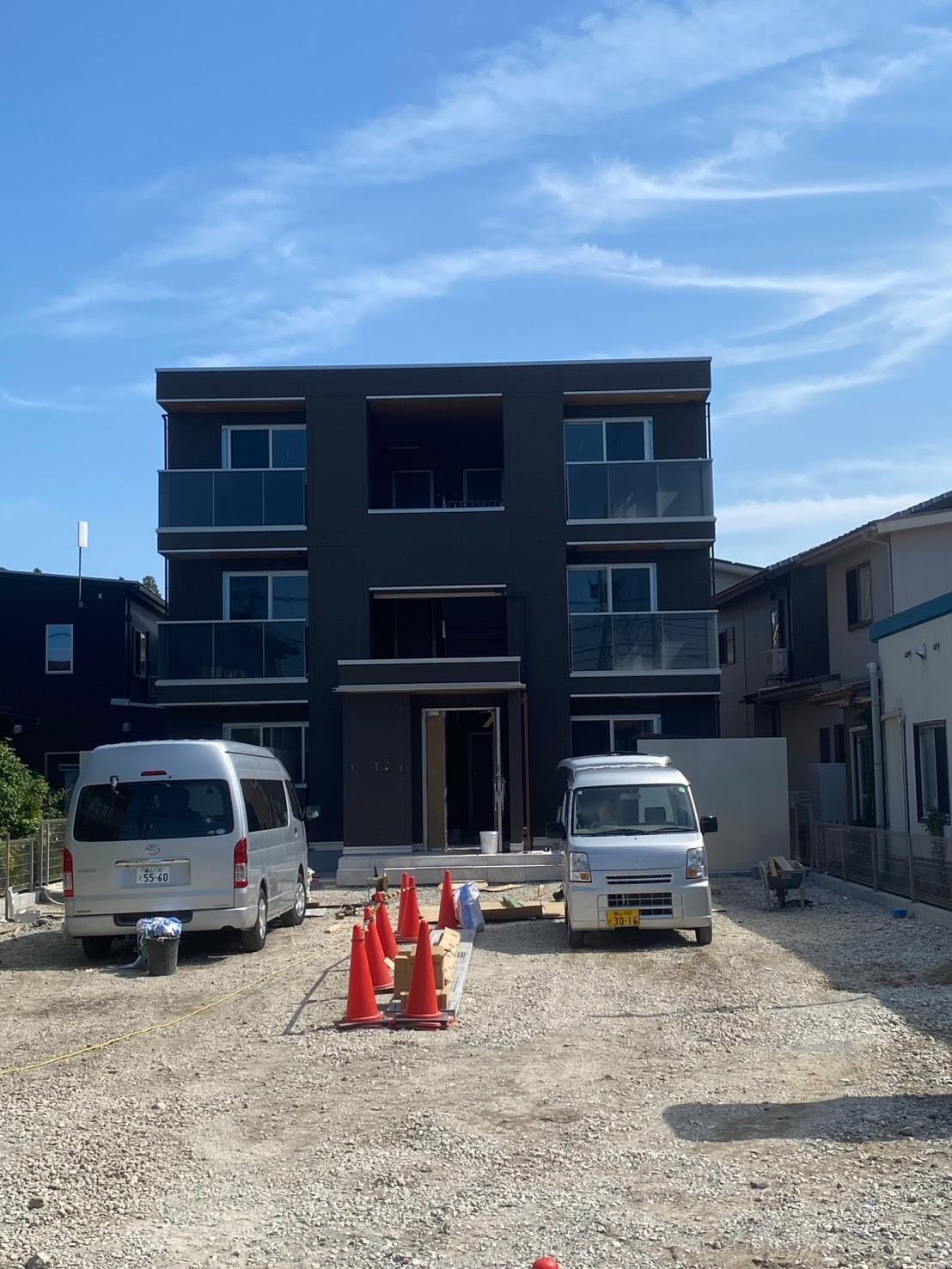 建物外観　建設中です