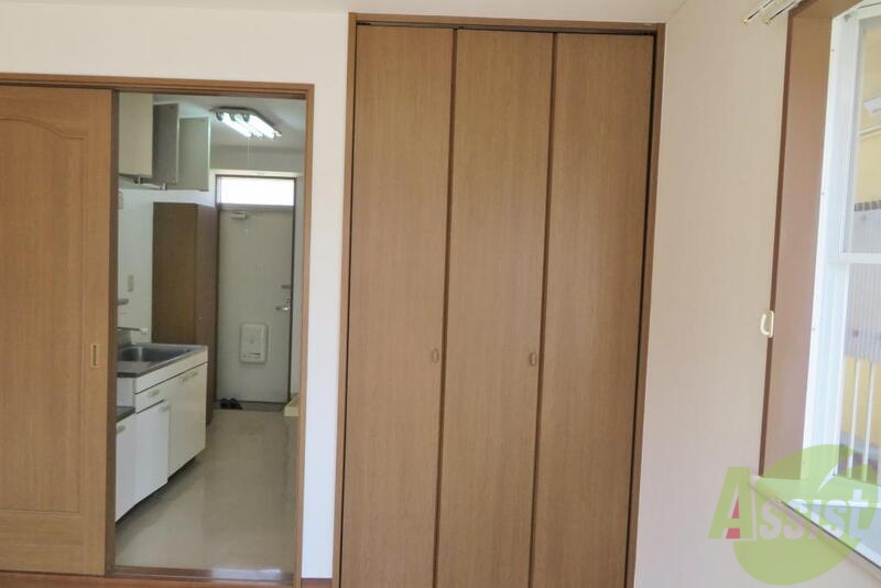 収納　お部屋にはクローゼットもしっかり完備されていますよ