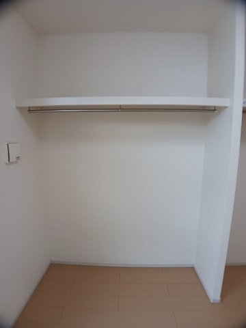 収納　大きなスペースがあり、収納には困りません