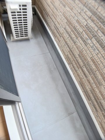 バルコニー　広々としたバルコニーです