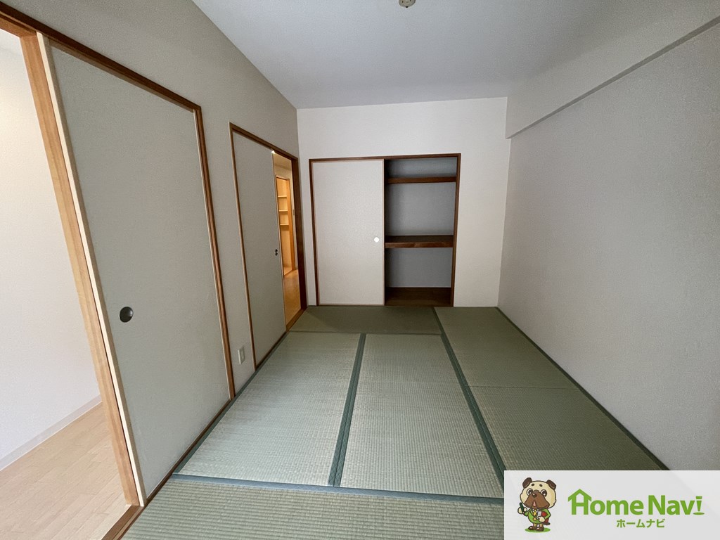 収納　大きな収納で荷物もすっきり片付きます。