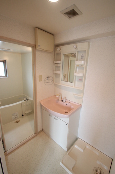 洗面設備　※別号室のお写真です。