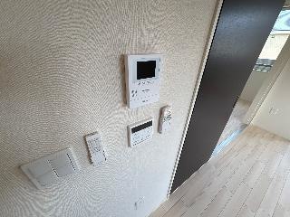 セキュリティ　カメラ付インターホン(イメージ)