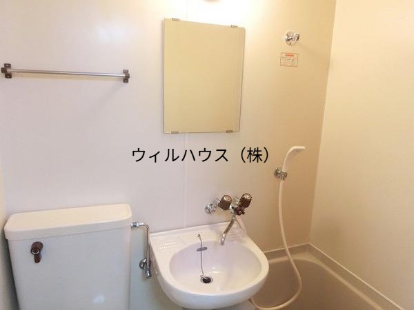 洗面設備　洗面台付き！