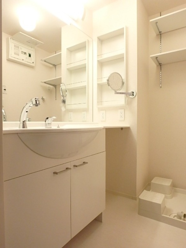 洗面設備　図面と現状に相違がある場合には現状を優先