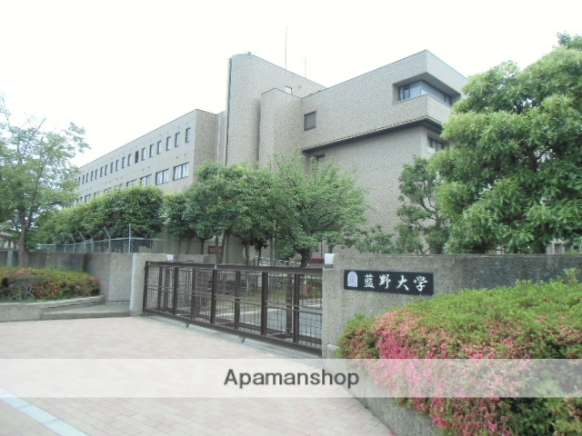大学・短大　藍野大学（大学・短大）まで2003m