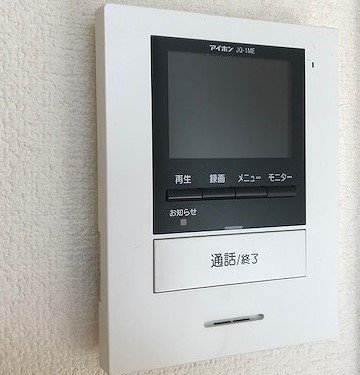 セキュリティ　TVモニター付きインターホン