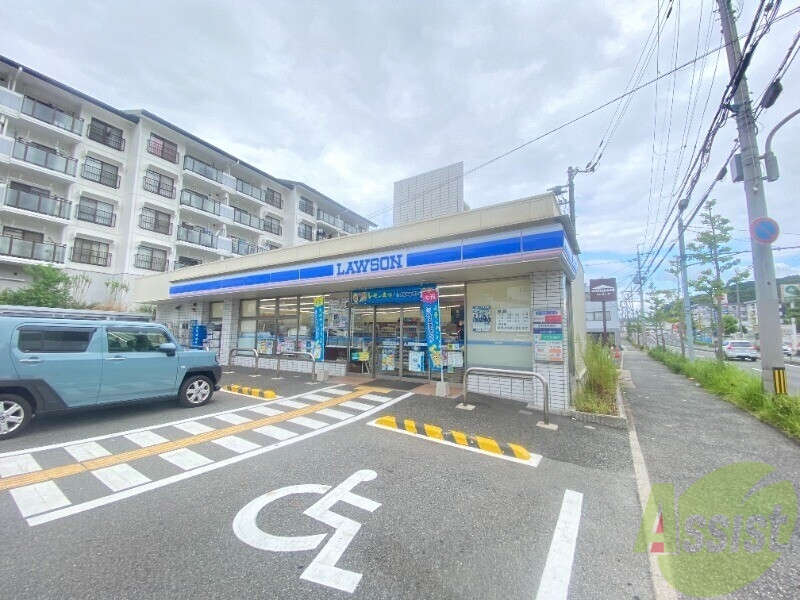 コンビニ　ローソン 神戸名谷町奥畑店（コンビニ）まで200m