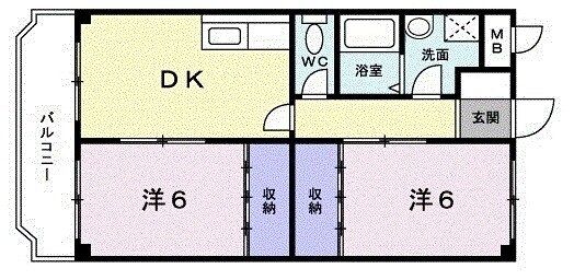 サンドリームの間取り写真