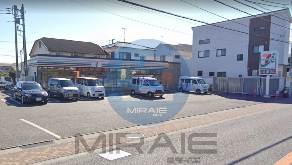 コンビニ　セブンイレブン茅ヶ崎美住町店（コンビニ）まで490m