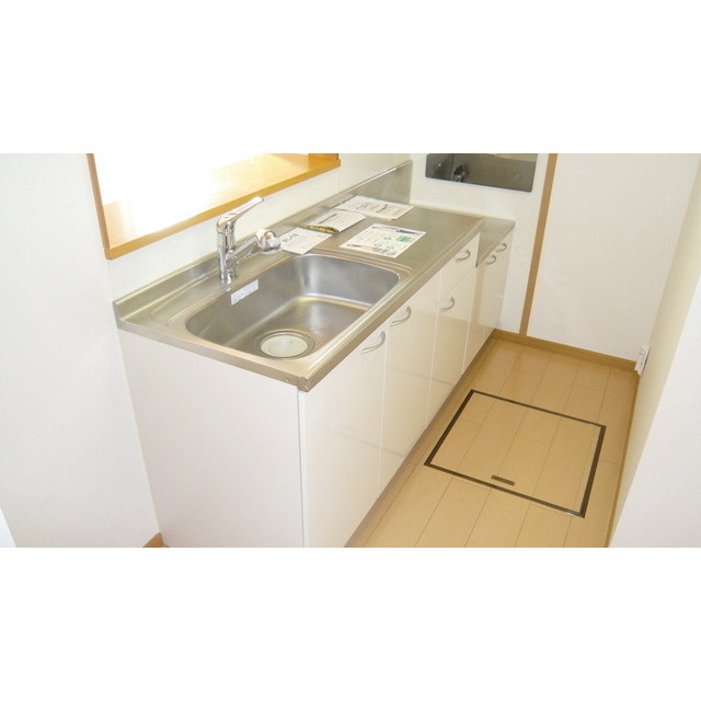 キッチン　キレイにメンテナンスされています