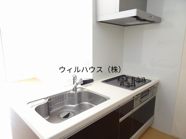 キッチン　明るいキッチン！