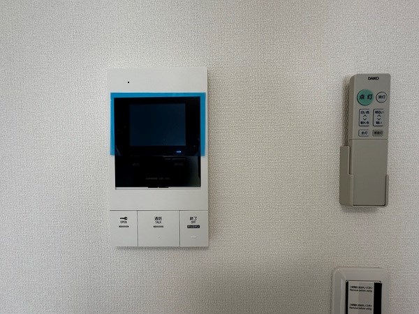 セキュリティ　モニター付きインターホン完備で安心♪